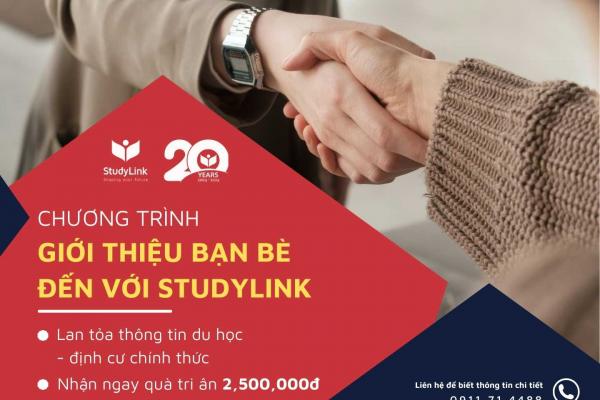 Quyền Lợi Cho Khách Hàng Giới Thiệu Dịch Vụ Của StudyLink